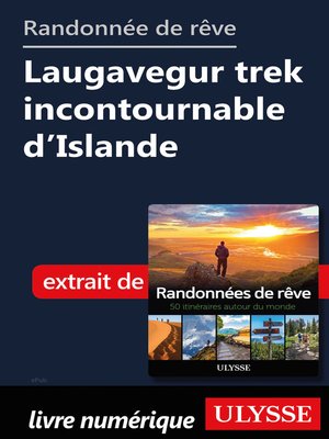 cover image of Randonnée de rêve- Laugavegur trek incontournable d'Islande